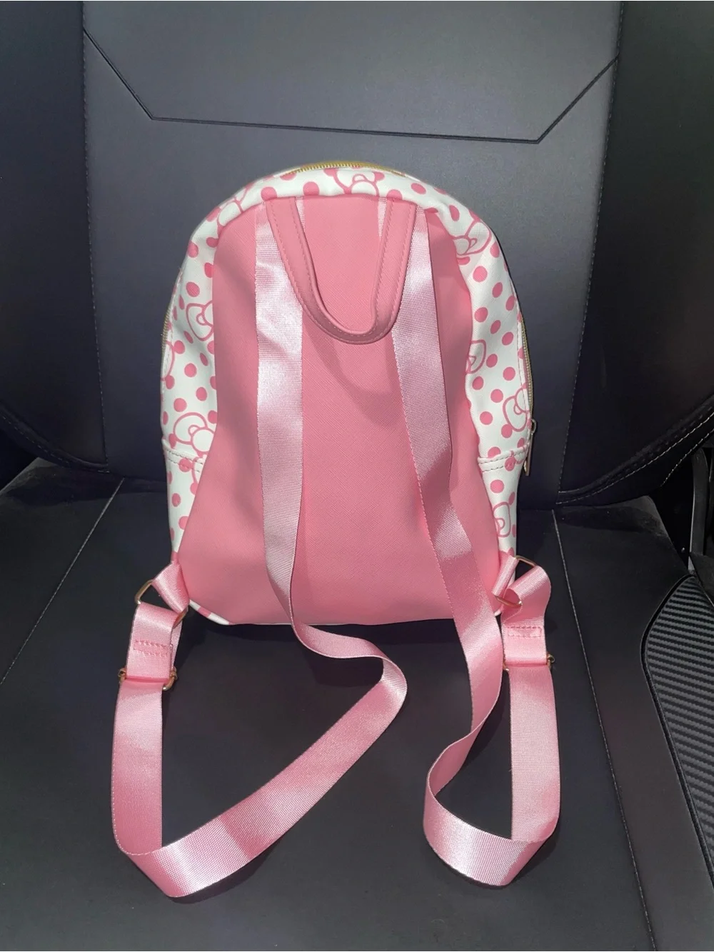 Hello Kitty Pink Polka Dot little girls Backpack
